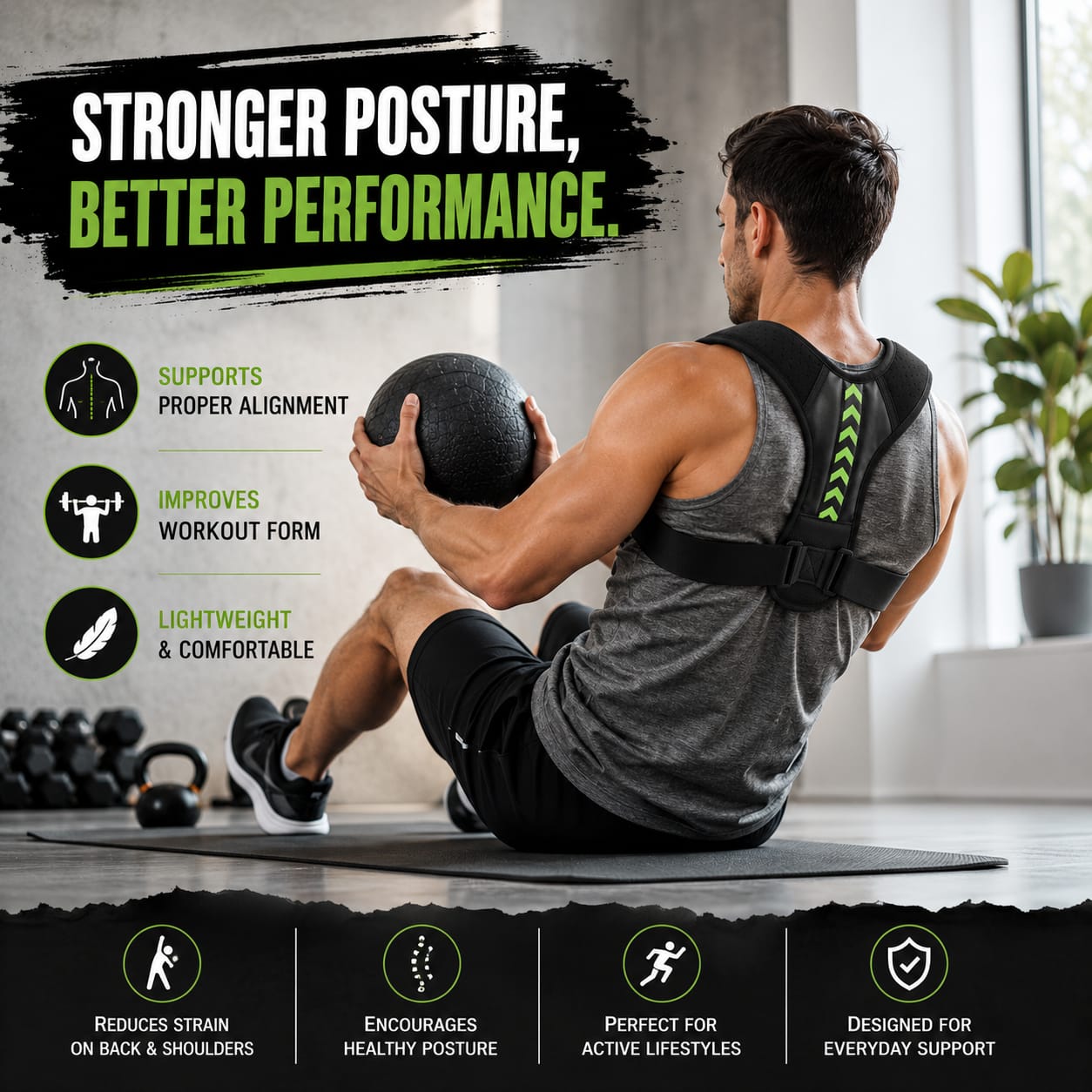 Straight Back. Strong Confidence.